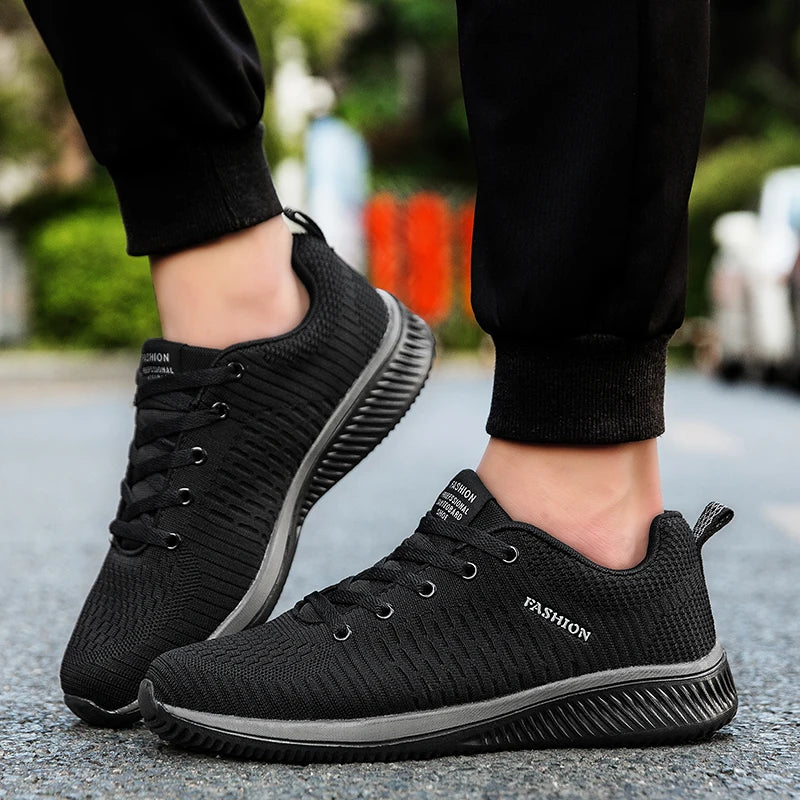 Men Running Sneakers Lightweight Walking Sport Shoes Classical Mesh Breathable Casual Shoes Male Fashion Moccasins Sneaker Men