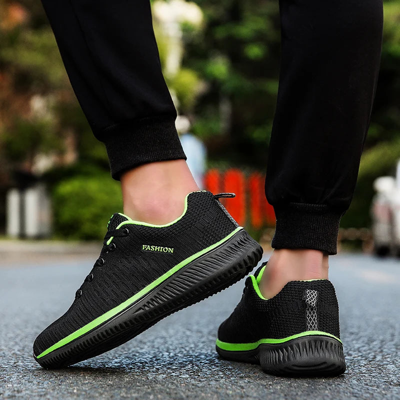 Men Running Sneakers Lightweight Walking Sport Shoes Classical Mesh Breathable Casual Shoes Male Fashion Moccasins Sneaker Men
